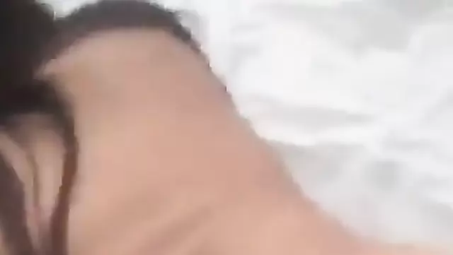 Kazakhstani wife's doggy style orgasm